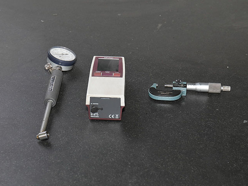 Measuring instruments imported from Japan