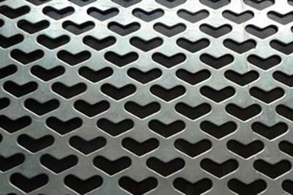 Heart Hole Metal Sheets