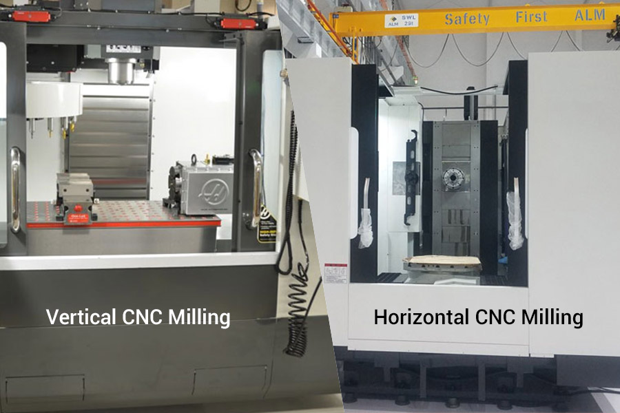 Vertical CNC Milling vs. Horizontal CNC Milling