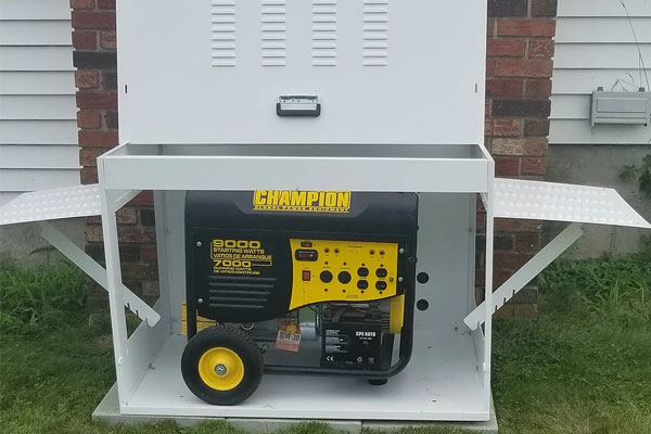 Metal Generator Enclosure