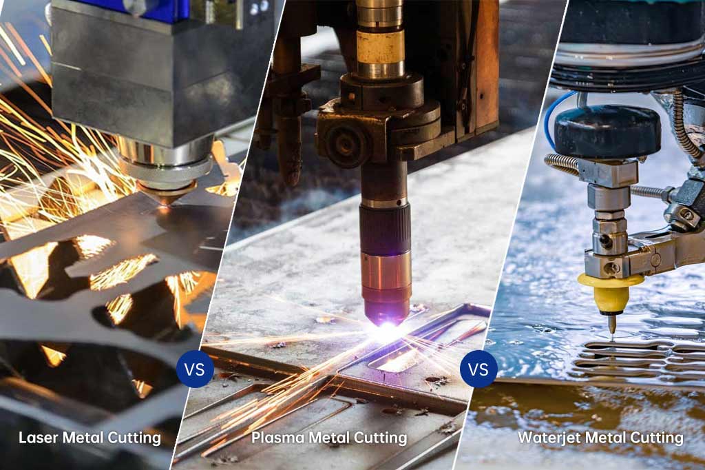 Laser vs Plasma vs Waterjet Cutting