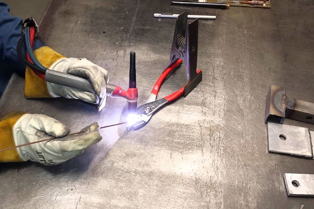 Welding Metal Together